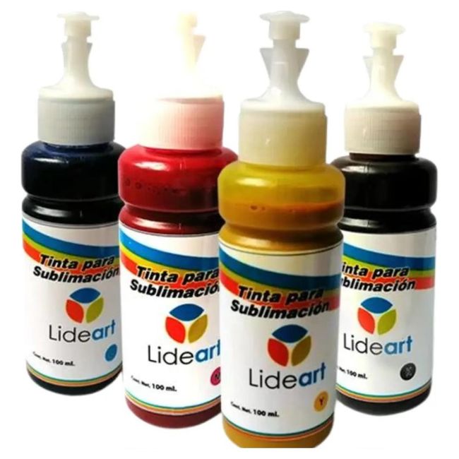 GENERICO - Pack Botellas Sublimacion N/M/C/Y