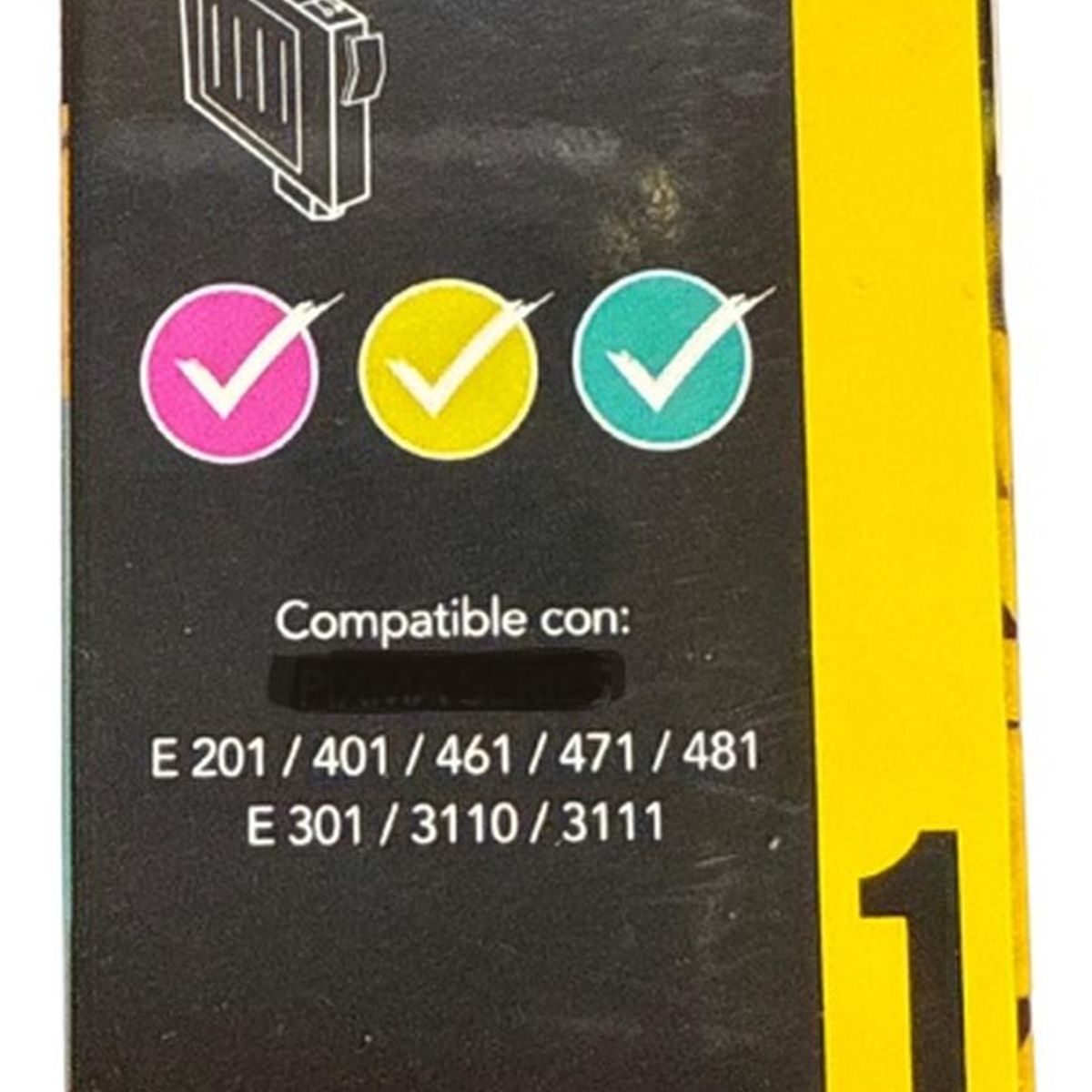 GENERICO - Cartucho Compatible para 44XL Negro E-201/E-402/E-461/E-471
