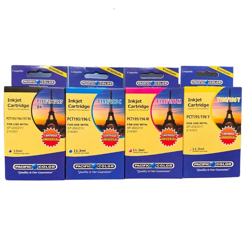 GENERICO - Pack Tintas Compatible para T195/T196  XP-101/XP-201/XP-211