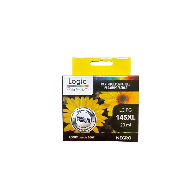 GENERICO - Tinta Compatible para 145XL Negro MG-2410/MG-2510/MG-2910