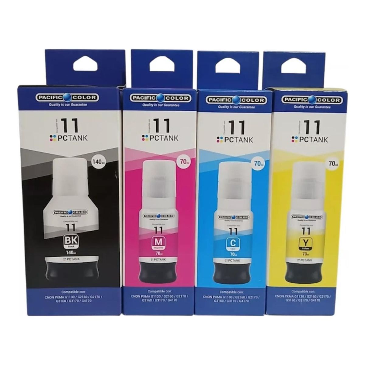 GENERICO - Pack Tintas Compatible para Gi-11 G-2160/G-3160