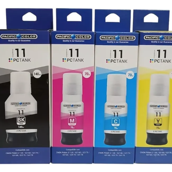 GENERICO - Pack Tintas Compatible para Gi-11 G-2160/G-3160