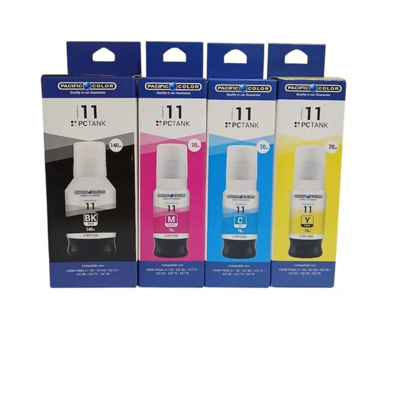 GENERICO - Pack Tintas Compatible para Gi-11 G-2160/G-3160