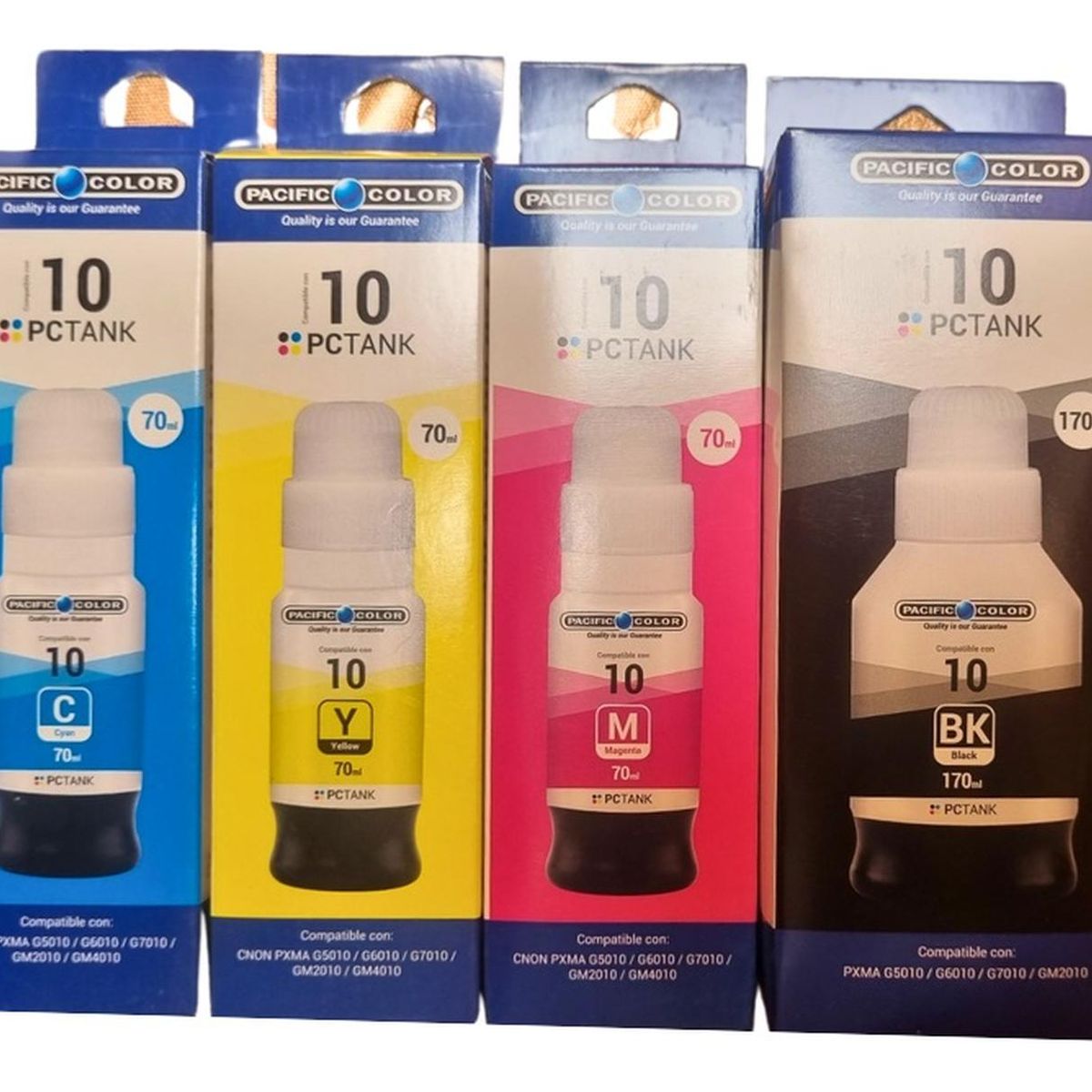 GENERICO - Pack Tintas Compatible para Gi-10 G-5010/G-6010/G-7010