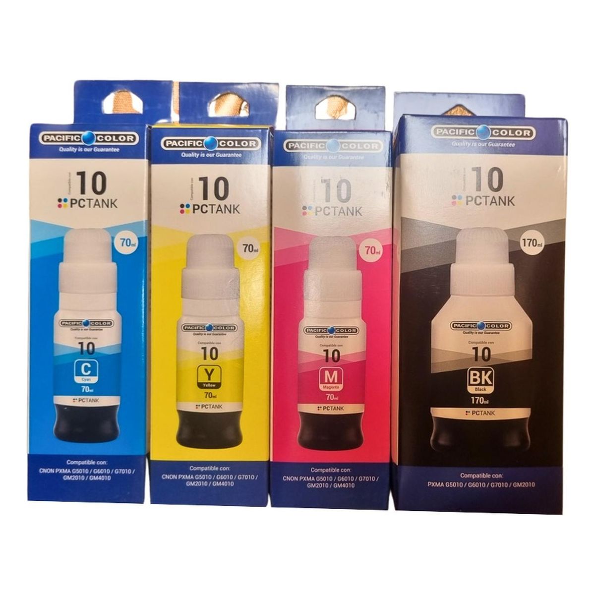 GENERICO - Pack Tintas Compatible para Gi-10 G-5010/G-6010/G-7010