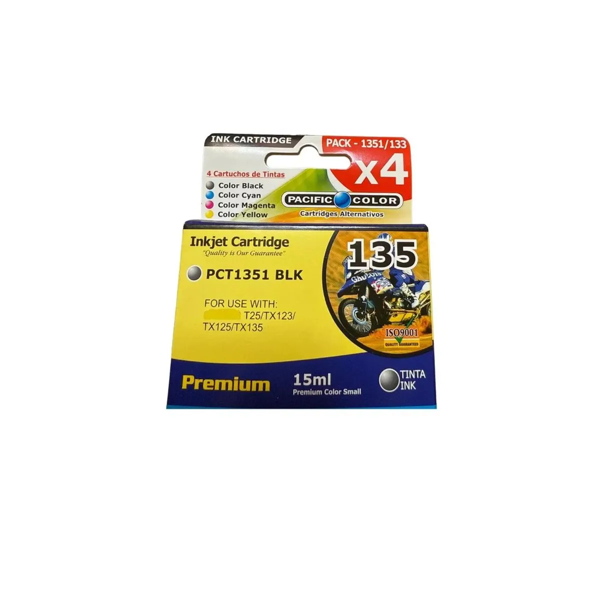 GENERICO - Pack Cartuchos de Tinta Compatible para T135-T133