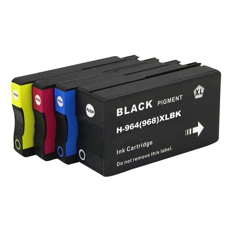 GENERICO - Pack Tintas Compatible para 964XL 9010/9016/9018/9020