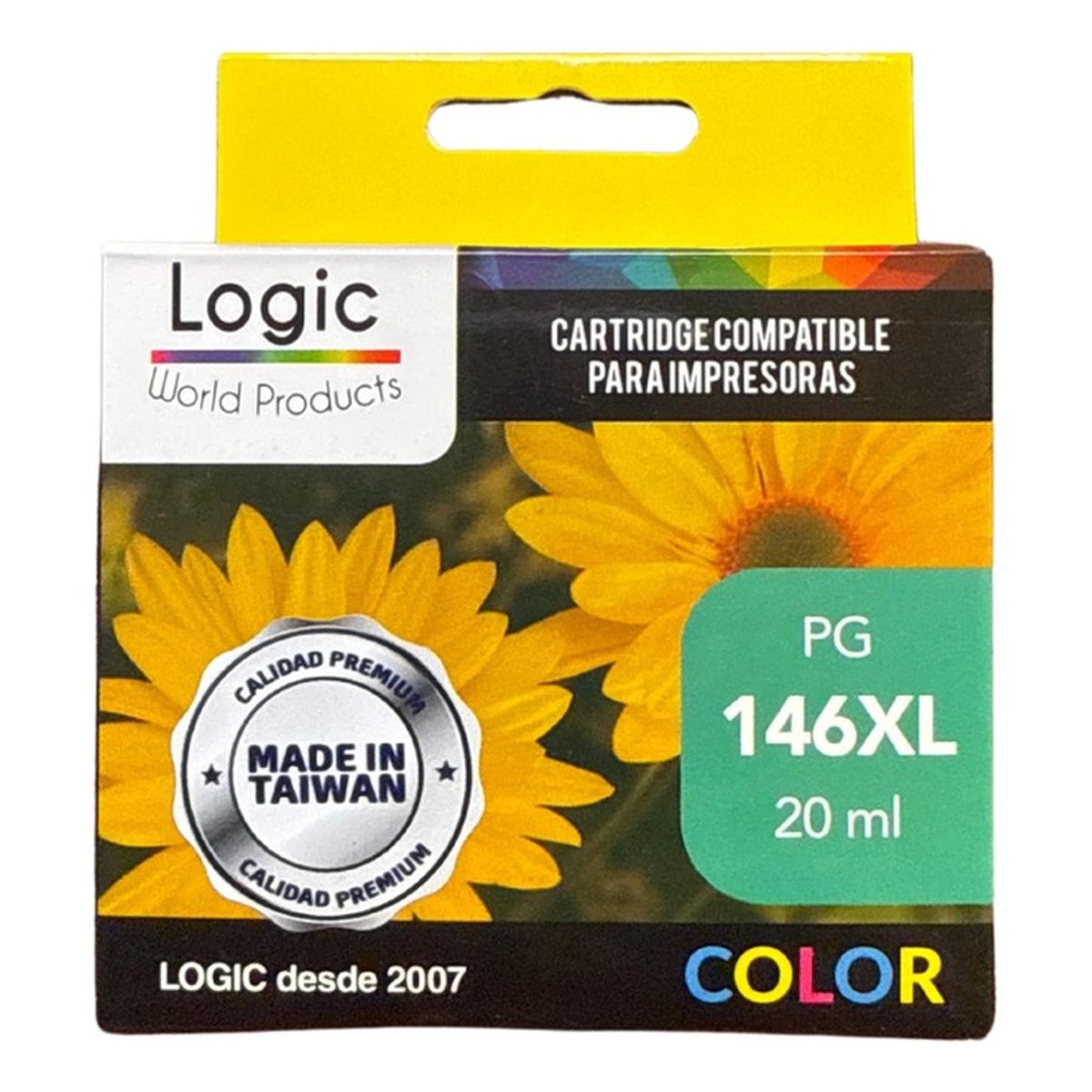 GENERICO - Tinta Compatible para 146XL Tricolor MG2410/MG2510/MG2910