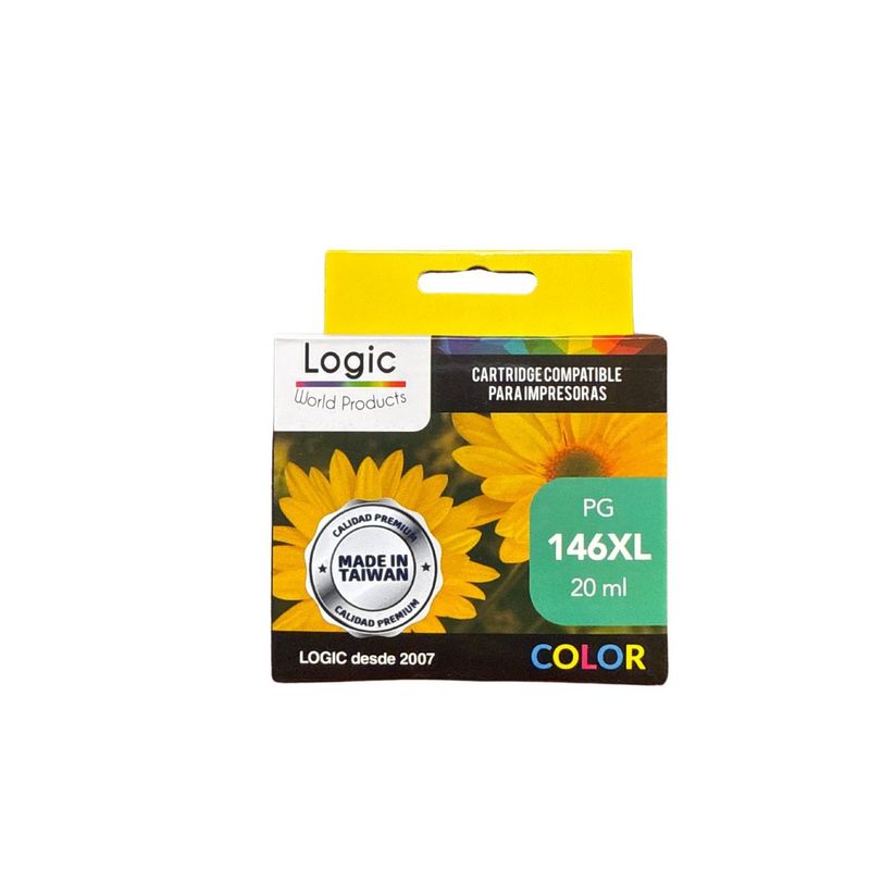GENERICO - Tinta Compatible para 146XL Tricolor MG2410/MG2510/MG2910.
