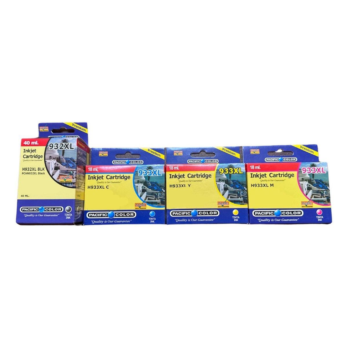 GENERICO - Pack Tintas Compatible para 932-933XL 6100/6600/6700/7110/