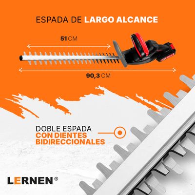 Imagen 2 del producto Corta Setos Inalambrico A Batería Xl