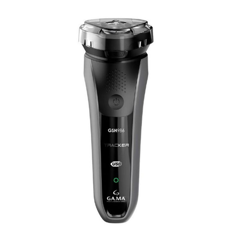 GAMA - AFEITADORA USB GAMA GSH 986 TRACKER BAT NEGRO