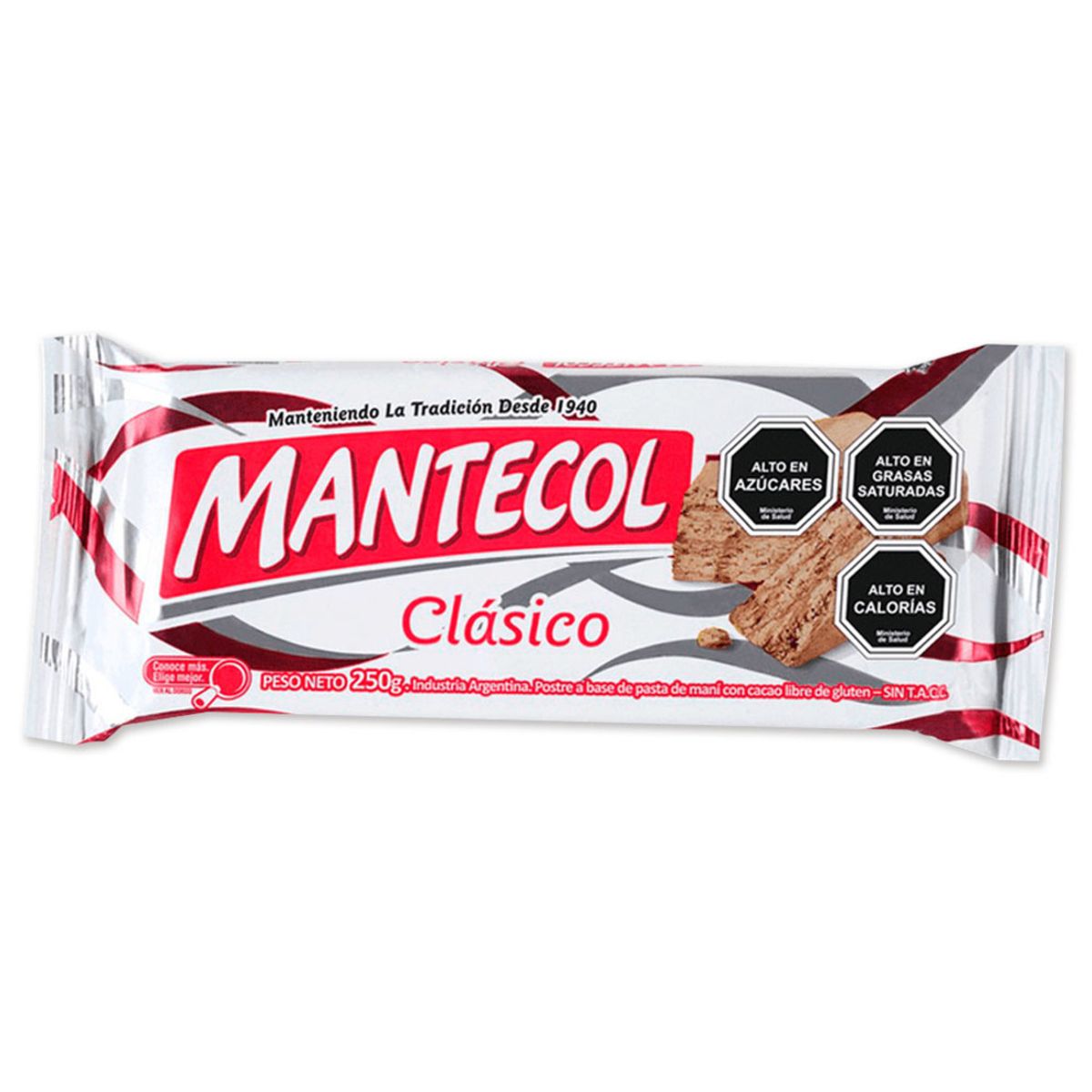 GENERICO - Mantecol Clásico Bajo Sodio 253 g Libre de Gluten GENERICO