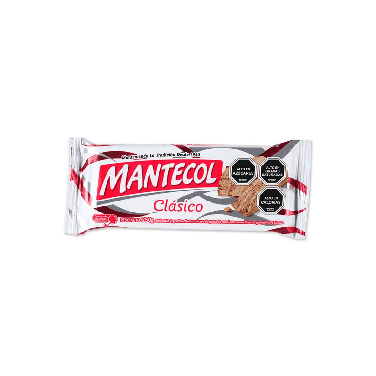 GENERICO - Mantecol Clásico Bajo Sodio 253 g Libre de Gluten GENERICO