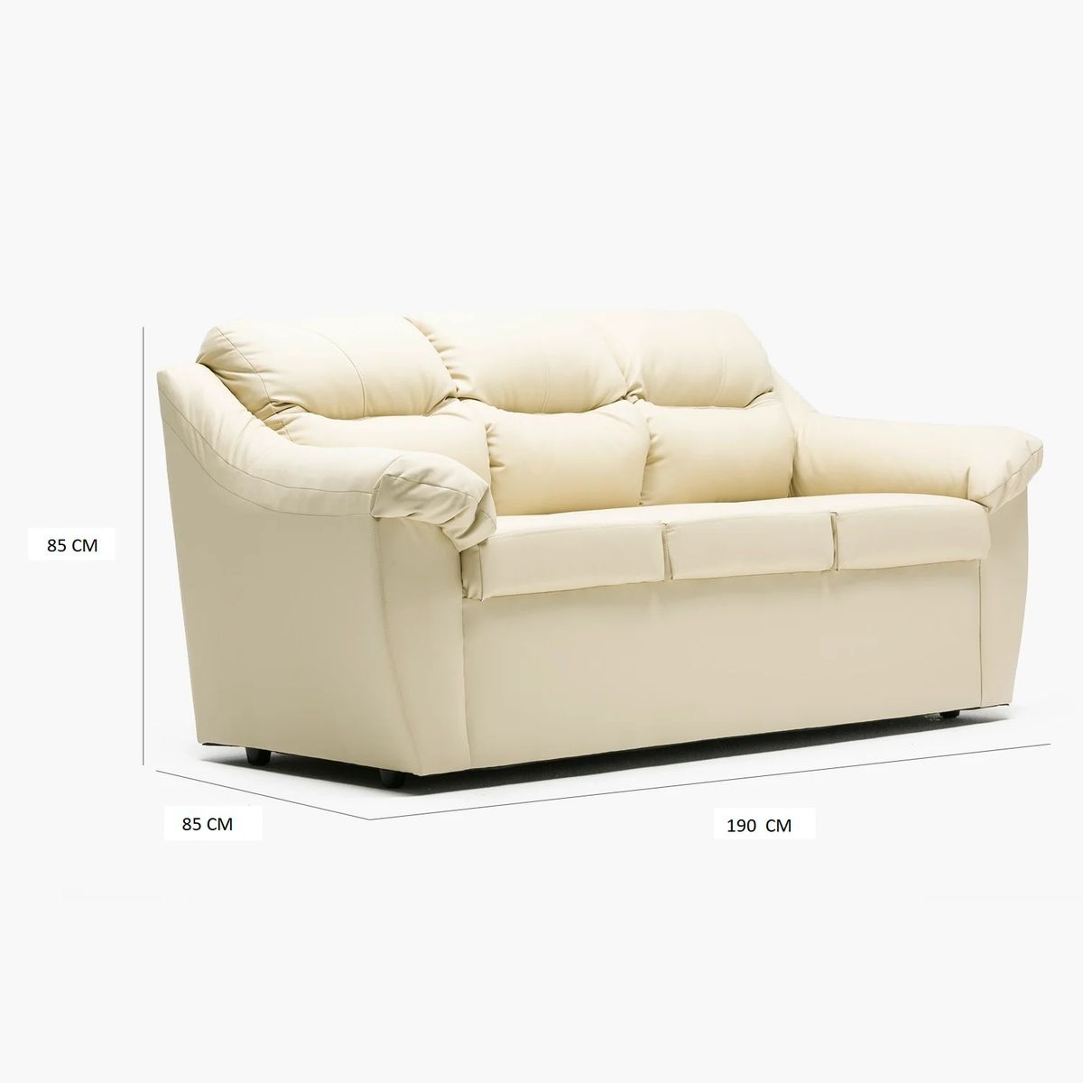 CABSUR - LIVING ASTURIAS 3-2CPOS BEIGE