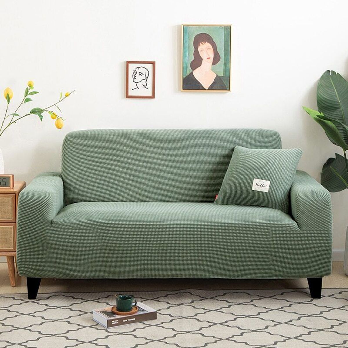 GENERICO - FUNDA CUADRILLE 3 CUERPO VERDE 180 A 230 CM ROUSS