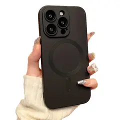 GENERICO - Carcasa Magsafe Metalizada Para iPhone 11 Pro Max Negro