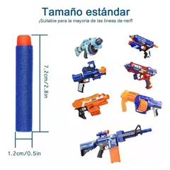 GENERICO - 400 Dardos Bala De Repuesto 7.2cm Para Nerf N-strike Elite