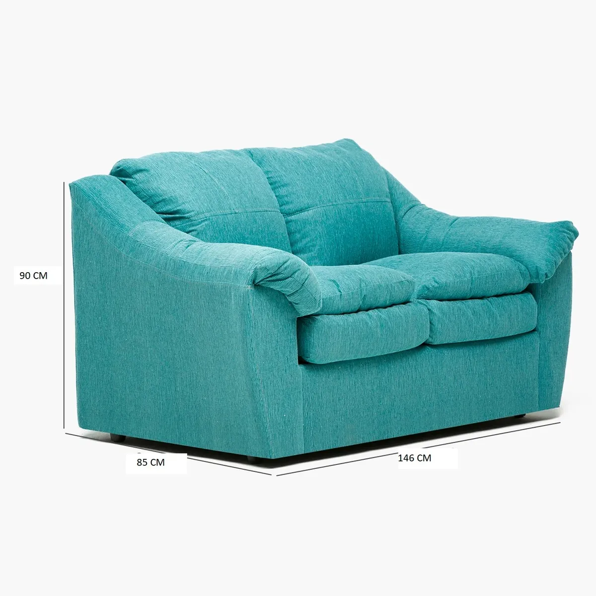 CABSUR - SOFA GALICIA 2CPOS TURQUEZA
