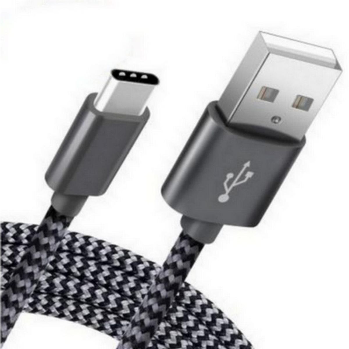 GEN - Cable Usb Tipo C De 3 Metros Reforzado En Tela Para Celular