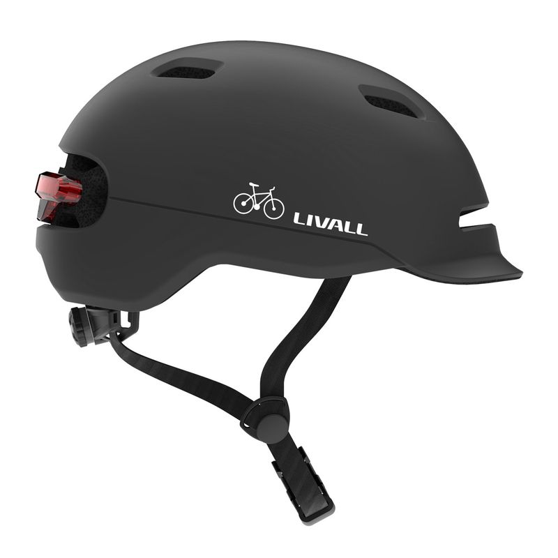 LIVALL - Casco inteligente LED C20 Talla M Negro