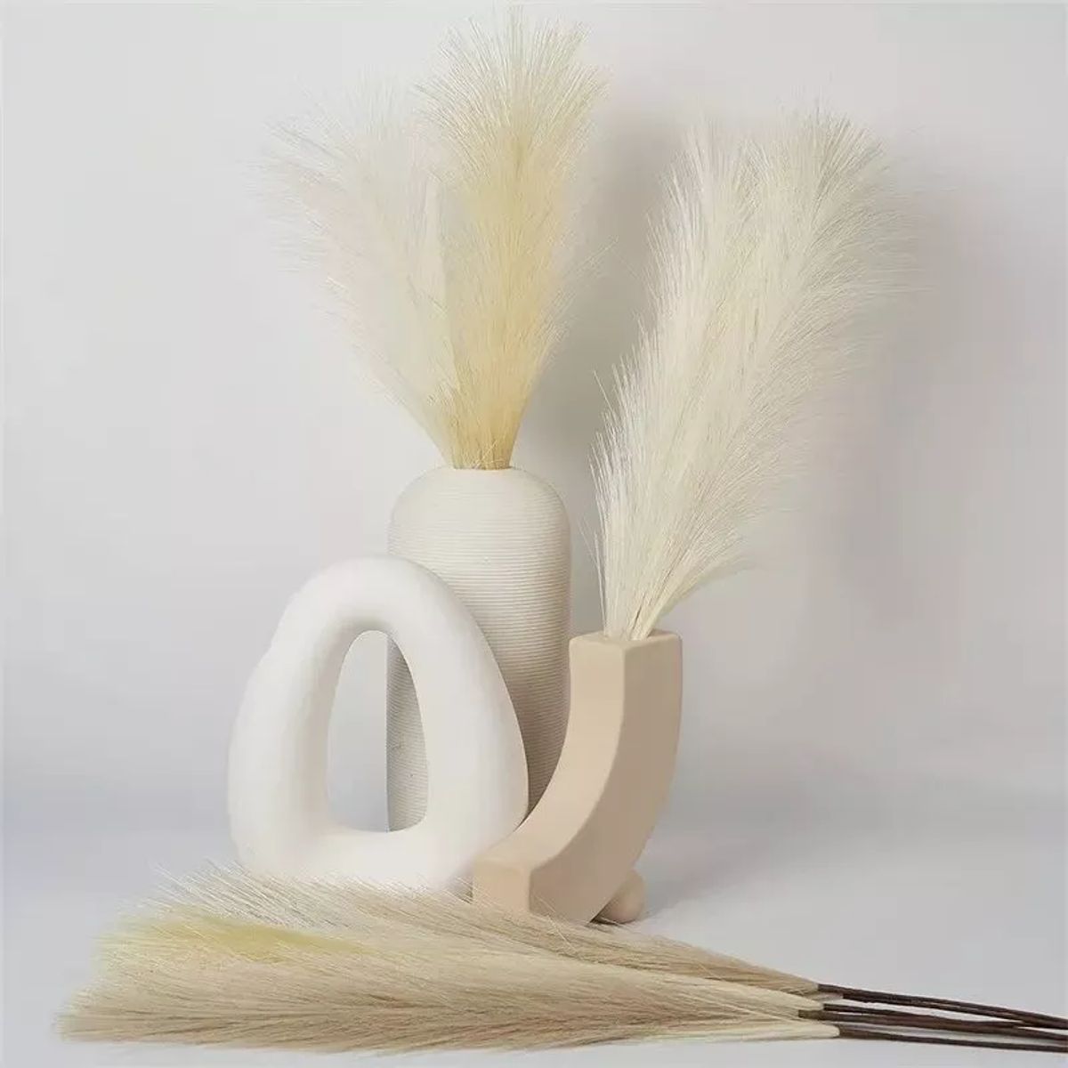 GENERICO - Cola De Zorro Decoración Pampa Boda Hogar 110 Metros Boho