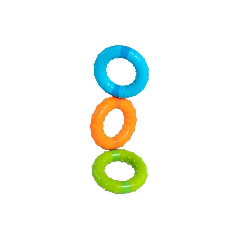 FATBRAIN TOY - Juguete Silly Rings - Anillos Con Texturas E Imanes