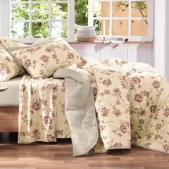 DECOMONDO - Cubrecama Altenburg Malha King Red Boho