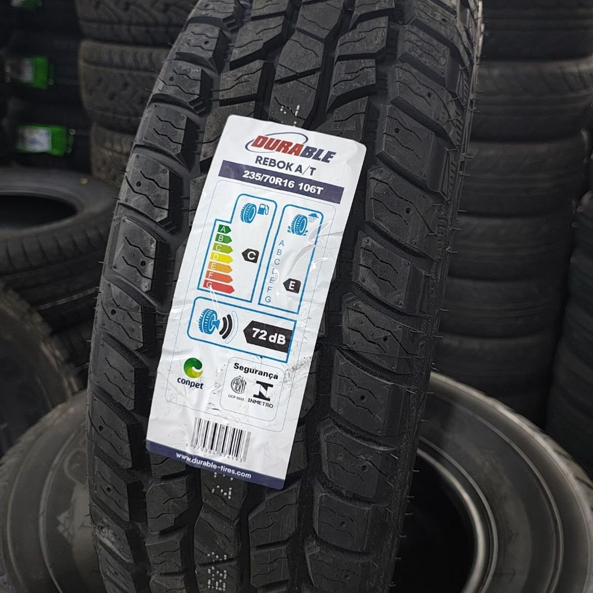 DURABLE - Neumatico 23570 R16 Durable Rebok At 106t