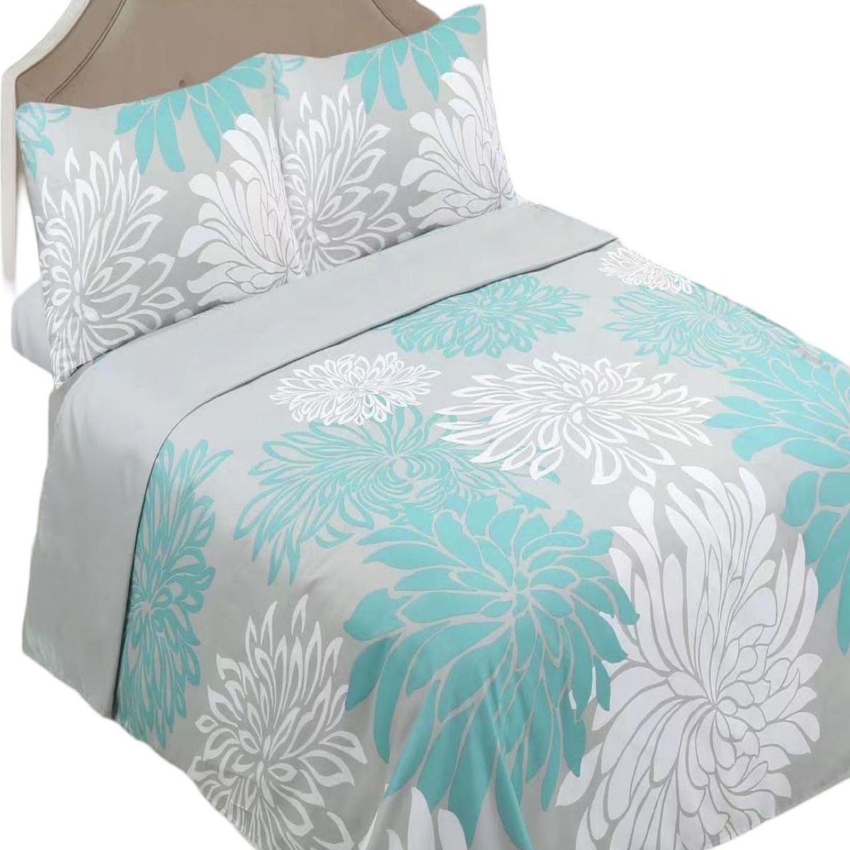 GENERICO - JUEGO DE SABANAS 2 PLAZA CON DISEÑO