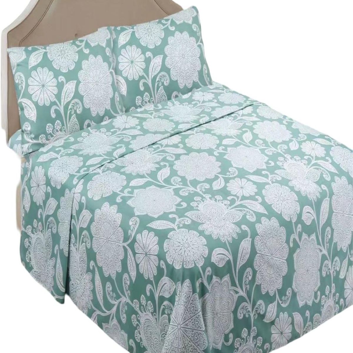 GENERICO - JUEGO DE SABANA PARA CAMA KING CON DISEÑO