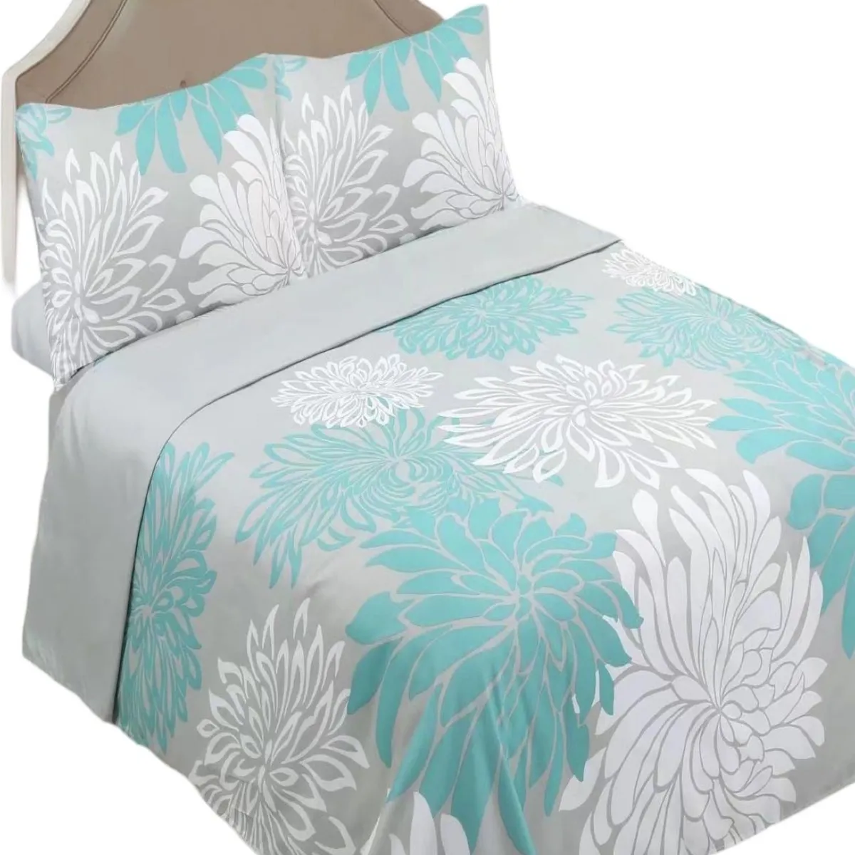 GENERICO - JUEGO DE SABANA PARA CAMA KING CON DISEÑO