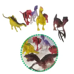 ARTIDIX - Set de 6 dinosaurio de juguete diferentes diseños