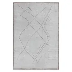 CONSORCIO PERSA - Alfombra Persa Clásica de Lana tonos neutros, Karachi 3.80 x 2.80 mts.