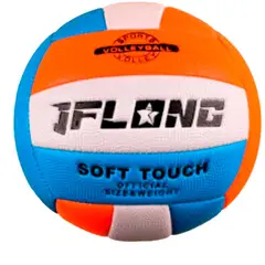 AK SPORT - Pelota De Voleibol Naranja Con Celeste N5