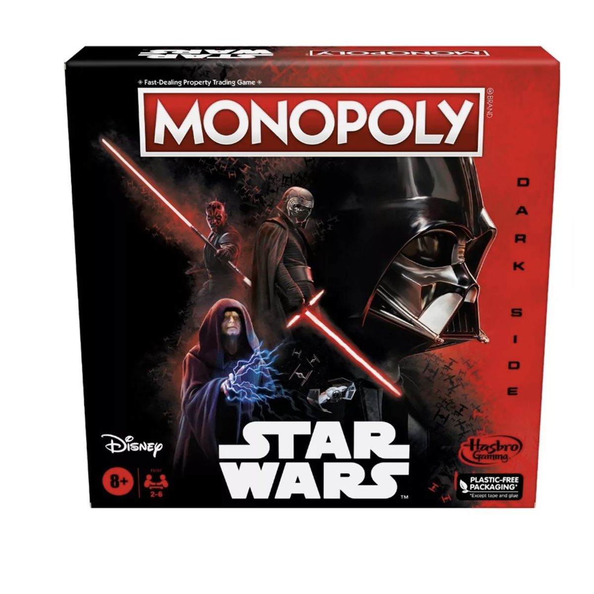 HASBRO - Monopoly Star Wars El Lado Oscuro Dark Side - Juego De Mesa