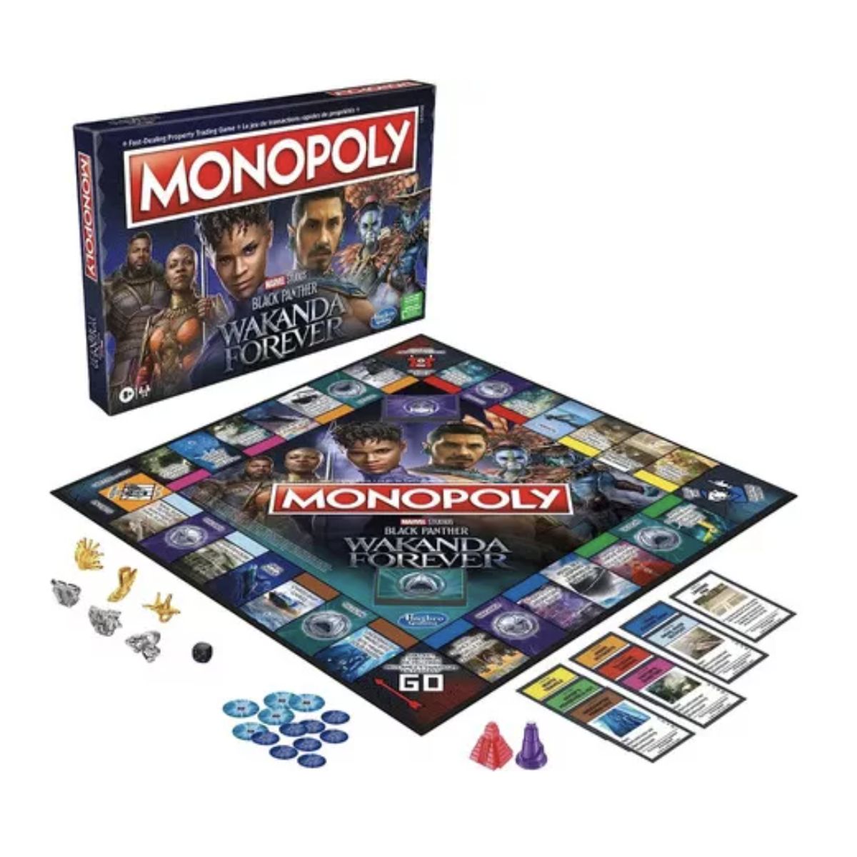 HASBRO - Monopoly Marvel Black Panther Wakanda Forever
