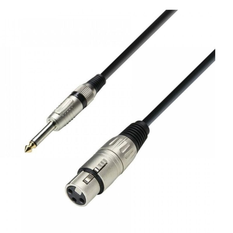 STAGELAB - Cable Plug 6.3 Macho A Xlr Hembra De 6 Metros Stagelab Negro