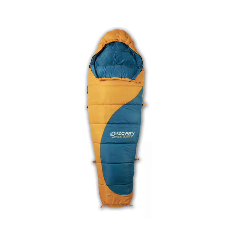 GENERICO - Saco Dormir Momia Da85 -13º A 6º Naranjo Color NaranjaAzul