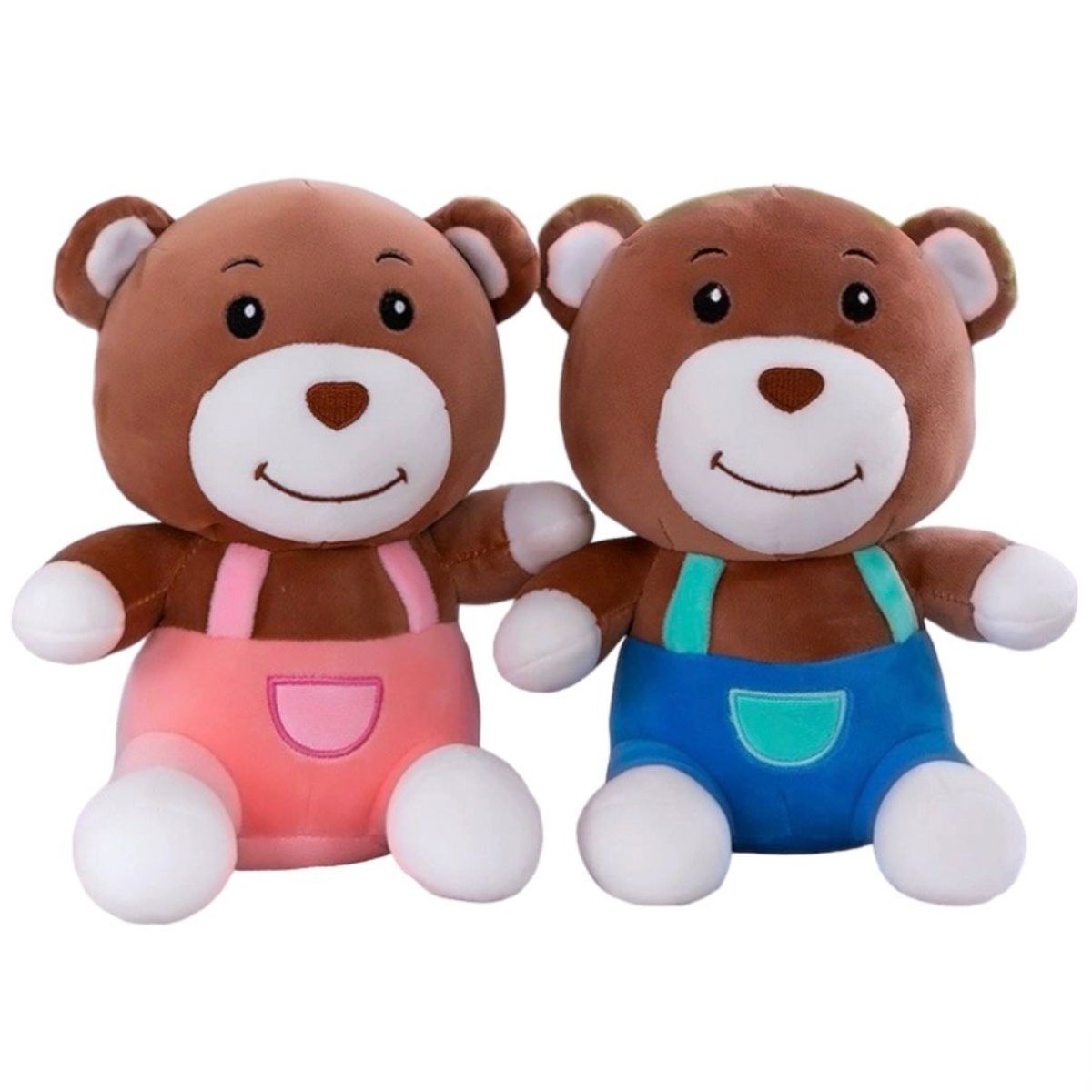 NO LOGO - Oso De Peluche Kawaii 30cm Azul