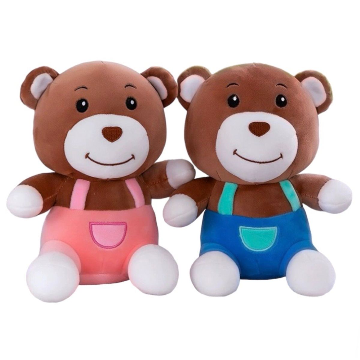 NO LOGO - Oso De Peluche Kawaii 30cm Azul