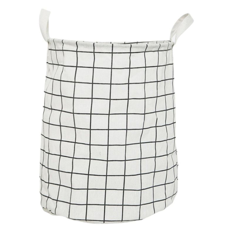 NO LOGO - Canasto De Tela Para Ropa 45x30cm