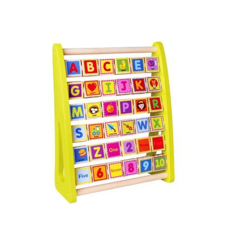 TOOKY TOY - Juguete Abaco De Alfabeto Tooky Toy