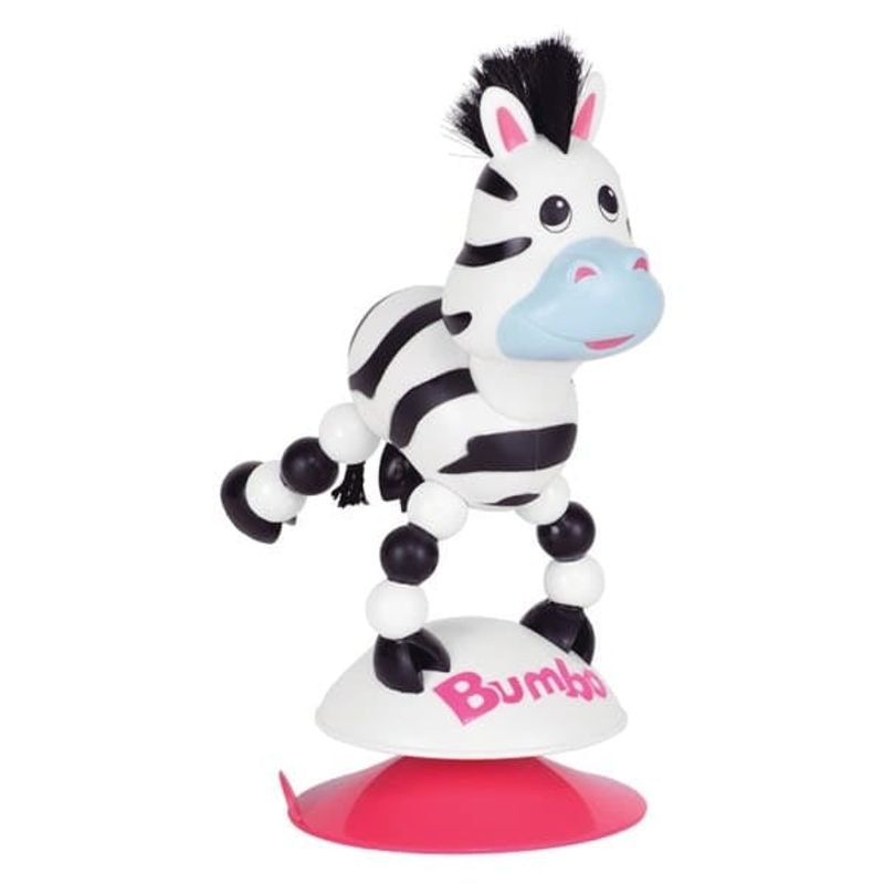BUMBO - Juguete Con Ventosa Zoey Cebra Bumbo