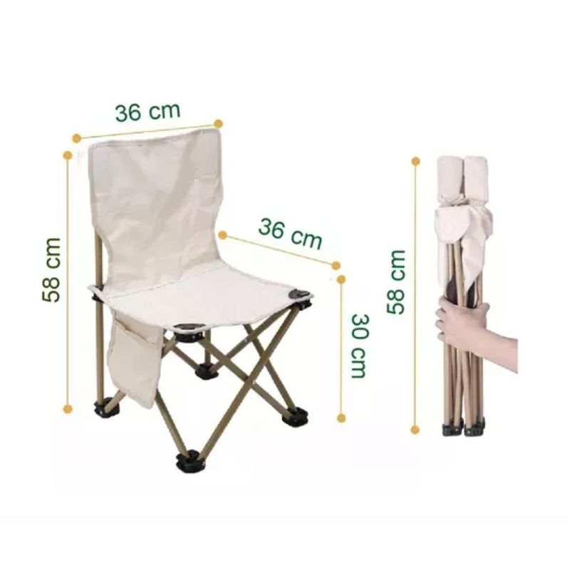 GENERICO - Catre Cama Campaña Camping Plegable Portátil Sencilla Ligera