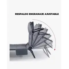 GENERICO - Catre Cama Campaña Camping Plegable Portátil Sencilla Ligera