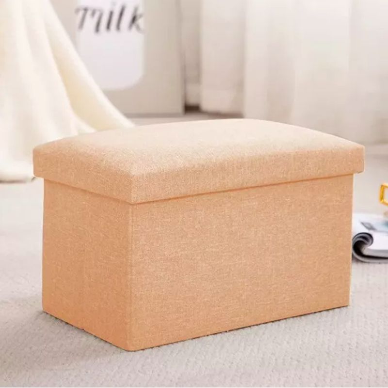 GENERICO - Banqueta Baul Puff Organizador Coral