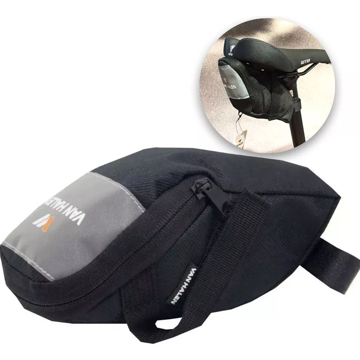 GENERICO - Bolso Bicicleta Bajo Sillin Trasero Porta Herramientas 0.4 L