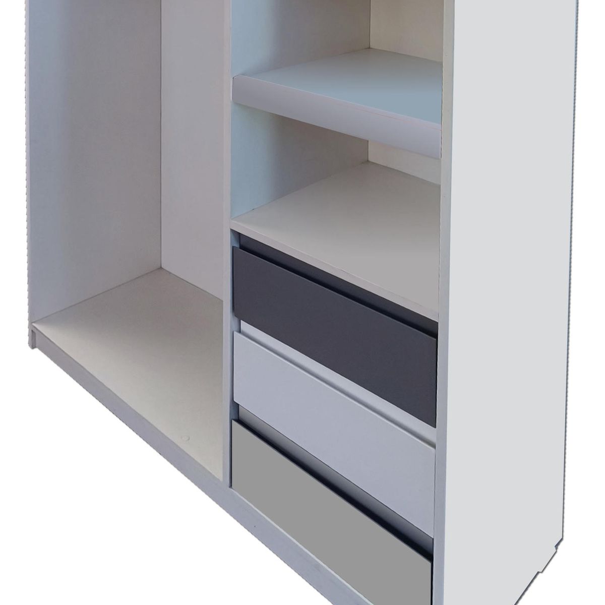 DECORACION CREATIVA - Mini Closet Minimal Gris Grafito Montessori…