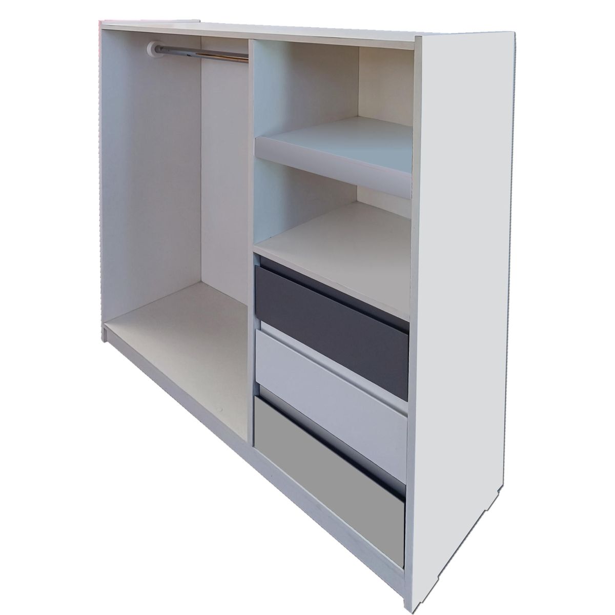 DECORACION CREATIVA - Mini Closet Minimal Gris Grafito Montessori…